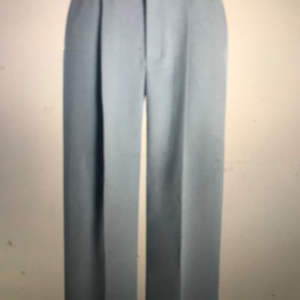 The high waisted pleated straight pants